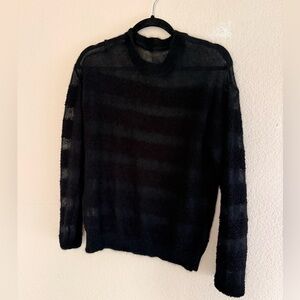 RTA striped mohair sweater xxs